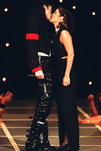  First wife, Lisa Marie Presley, portrayed Michael's love interest in the 1995 video, "You Are Not Alone"