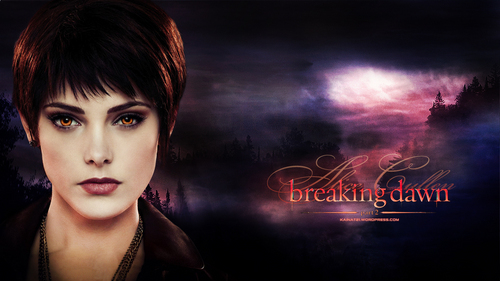 Alice leaves the Cullens after she has a vision. True or False?