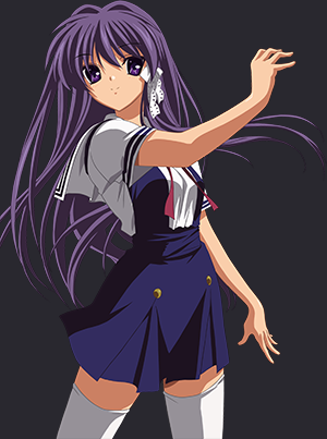  what colour is kyou's eyes and hair?