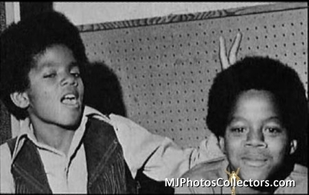  Who is this sibling in the photograph with Michael