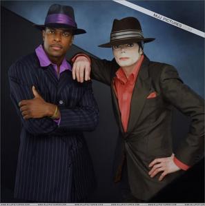  Who is this man in the photograph with Michael