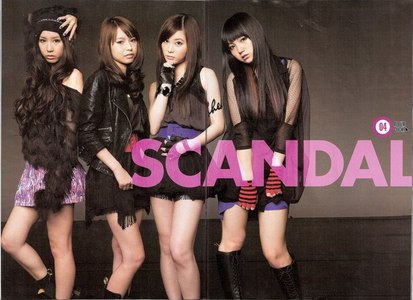  JPop band SCANDAL. Which Bleach song do they sing?