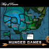 this wonderful map of panem was done by kaydicakes! thks! rueyourue photo