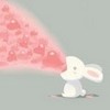 bunny puking hearts luvs224 photo