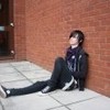 austin sitting outside my school. cameronissexey photo