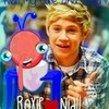 A Fan made this for me . . What is that wierd cartoon thing ? OfficialNiall photo