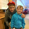 Me hugging a little directioner OfficialNiall photo