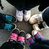 my shoe is d 1 with bvb in it and farah,mikala,nadeem,carlyn out shoes. rockEMOgirl photo