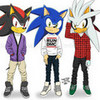 Shadow: Nick, Sonic: Zack, Silver: Josh speedohedgie14 photo