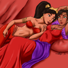 Esmeralda & Jasmine HOND_Tangled photo