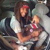RAY RAY IN HIS LITTLE BRO CAR SEAT supersweet76 photo