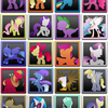 Icons of ponies! <3 Tawnyjay photo