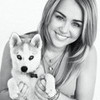 miley and floid.. they are look CUTE.  400 photo