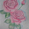 Painting of Roses made by me fuyuka photo