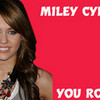 MILEY YOU ROCK!! WALLPAPER (made by me) MileyxCyrusxLuv photo