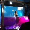 Shot in a giant fish tank all day yesterday for my new fragrance. Help me decide my final scents now Selena_G_Marie photo