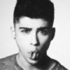 Zayn is sticking out his tongue :P T_LuvsZayn photo