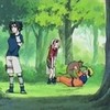 Naruto, Sakura and Sasuke finishing catching the neko. Sato_Sumire photo