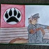 LoneWOLF2272 Fursona Picture Colored out, sorry I tried I only had crayons haha xP LillyLover62 photo