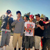 Me  and my best friends(im in the red and black snapback) rico8108 photo