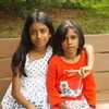 me and my little sister in a graden in real life tamilnna photo