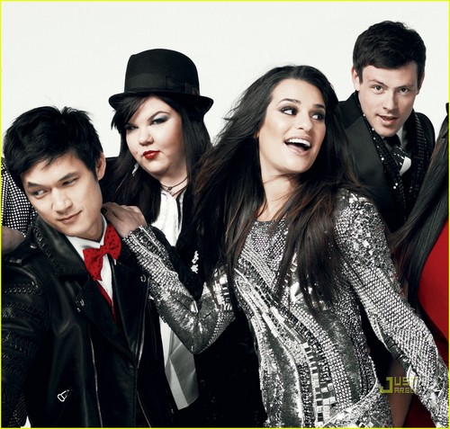  'Glee' Cast: Vogue Editorial for Fashion's Night Out!