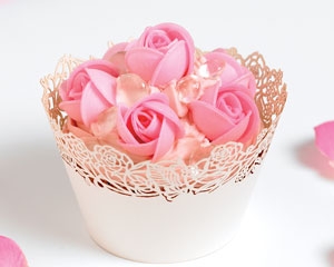 A Royal Rose Cupcake  For You Princess <3