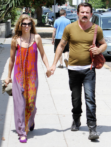  AnnaLynne McCord and Dominic Purcell seen out in Hollywood, Aug 13