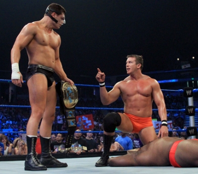  Cody Rhodes vs. Ezekiel Jackson - IC championship match