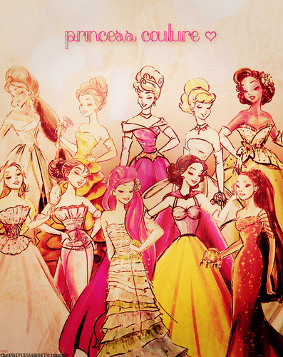  迪士尼 princess line-up