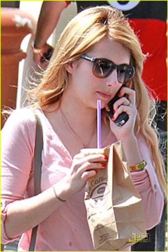  Emma Roberts out in Los Angeles (August 15)