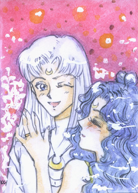  Human Luna and Artemis