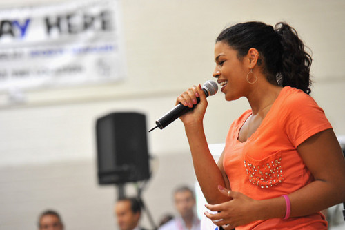  Jordin Sparks: wwe & The Creative Coalition's Rally To Support The "be a Star" Anti-Bullying Allianc
