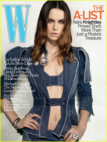  Keira Knightley & James McAvoy 'W Magazine'