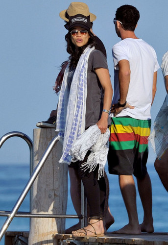  Michelle Rodriguez on a Yacht in Saint Tropez - May 22, 2011