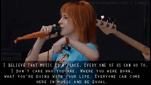 Music to Hayley