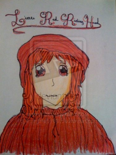  Red Riding capuche, hotte