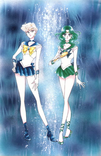  Sailor Uranus and Neptune