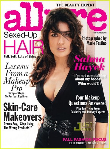 Salma Hayek Covers 'Allure' September 2011