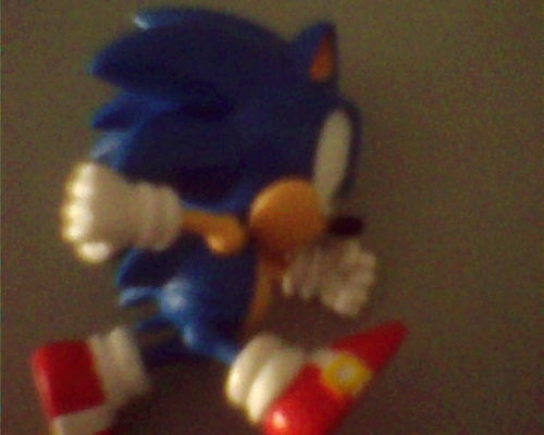  Sonic running.