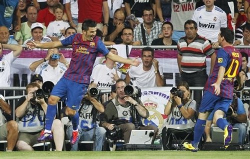  Spanish Super Cup Final: Real Madrid (2) - FC Barcelona (2) (First Leg)