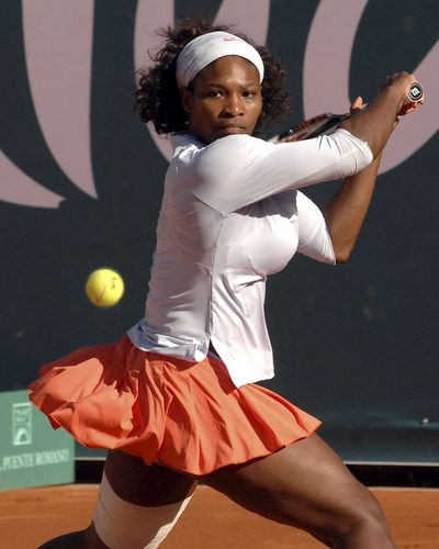 Serena Williams lines up Her Target