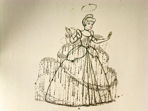  Walt disney animasi - Princess cinderella