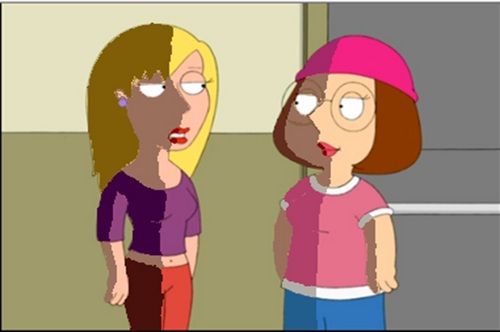  connie d' amico and meg griffin
