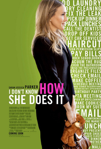  'I Don't Know How She Does It' Bewegen Poster