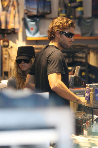  Avril in West Hollywood with boyfriend Brody Jenner-August 19th