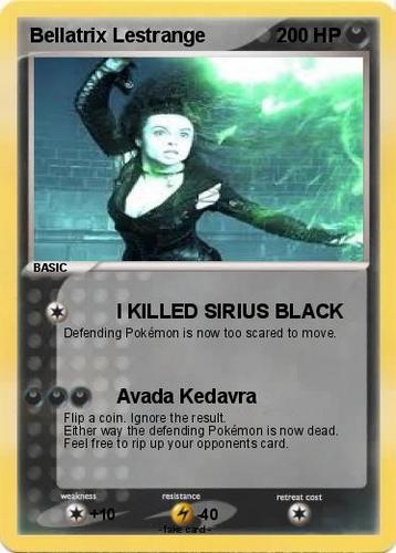 Bellatrix Pokemon Card