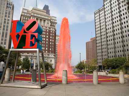 Dexter tribute in Philly's Love Park