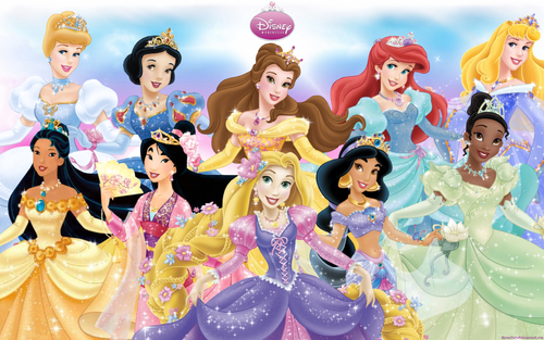  Walt Disney picha - Princess Group