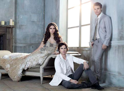  First Look: The Vampire Diaries Holy Trinity Smolder in New تصویر Shoot!!!